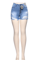 High Waisted Mini Short