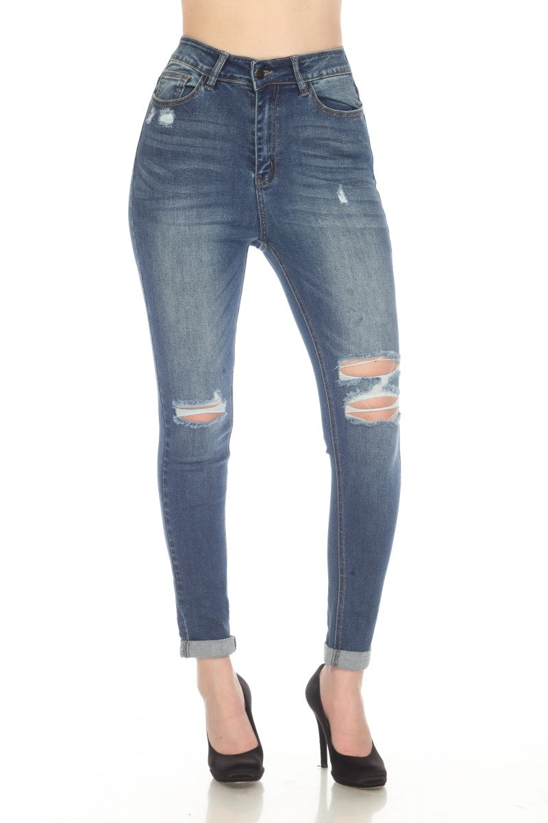 High Waisted, Skinny Jeans